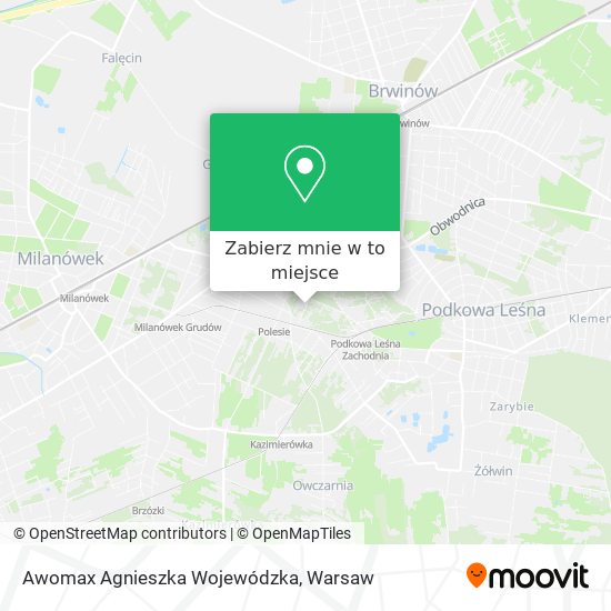 Mapa Awomax Agnieszka Wojewódzka