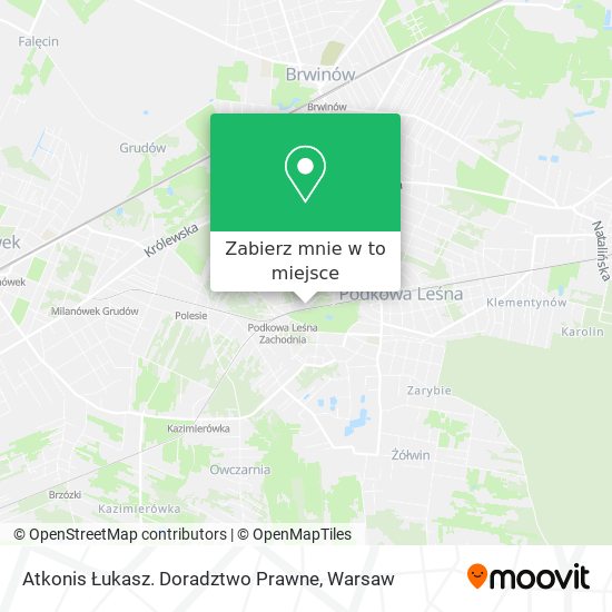 Mapa Atkonis Łukasz. Doradztwo Prawne