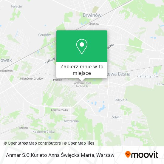 Mapa Anmar S.C.Kurleto Anna Święcka Marta