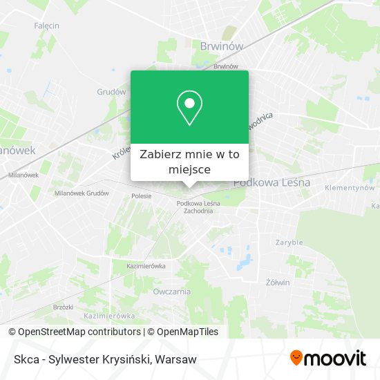 Mapa Skca - Sylwester Krysiński