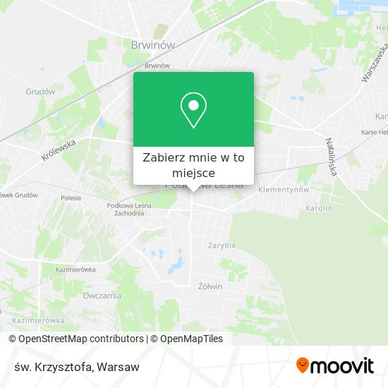 Mapa św. Krzysztofa