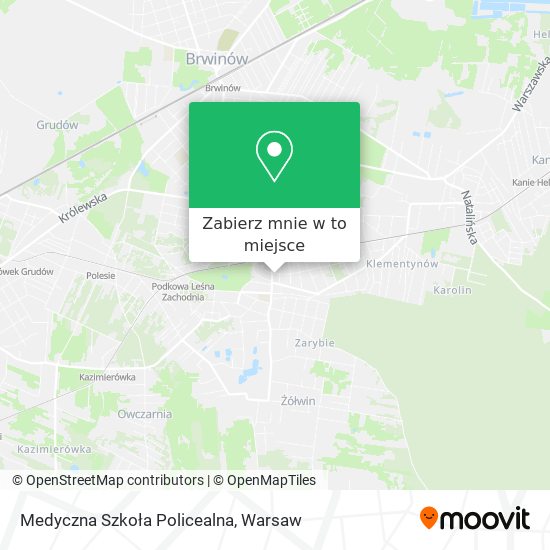 Mapa Medyczna Szkoła Policealna