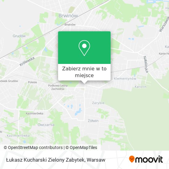 Mapa Łukasz Kucharski Zielony Zabytek