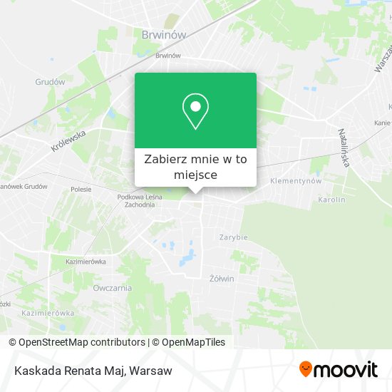 Mapa Kaskada Renata Maj