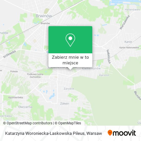 Mapa Katarzyna Woroniecka-Laskowska Pileus