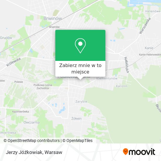 Mapa Jerzy Jóźkowiak