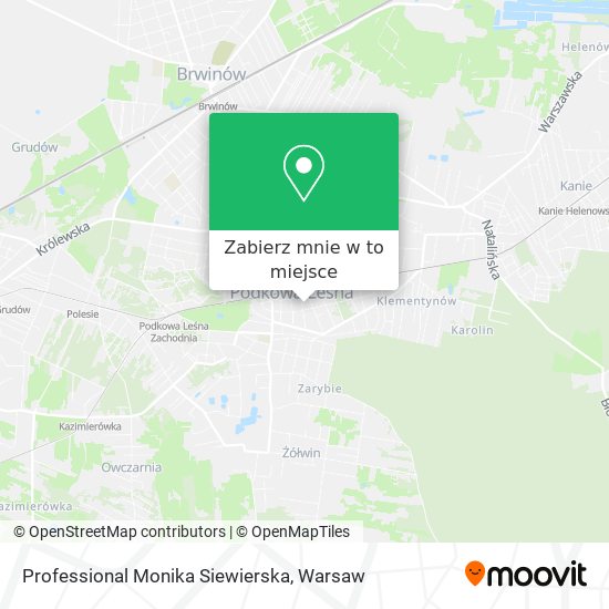 Mapa Professional Monika Siewierska