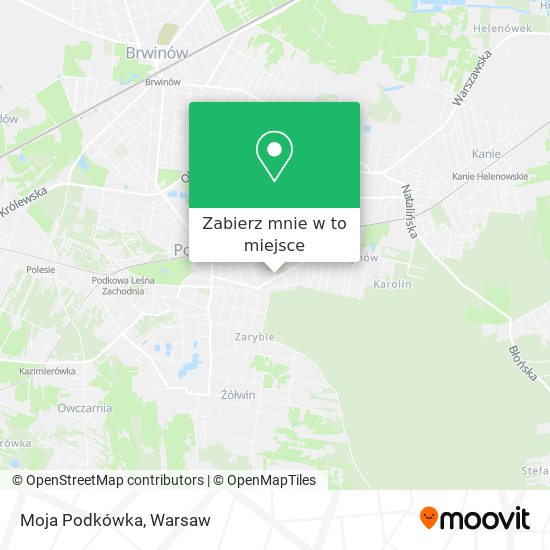 Mapa Moja Podkówka