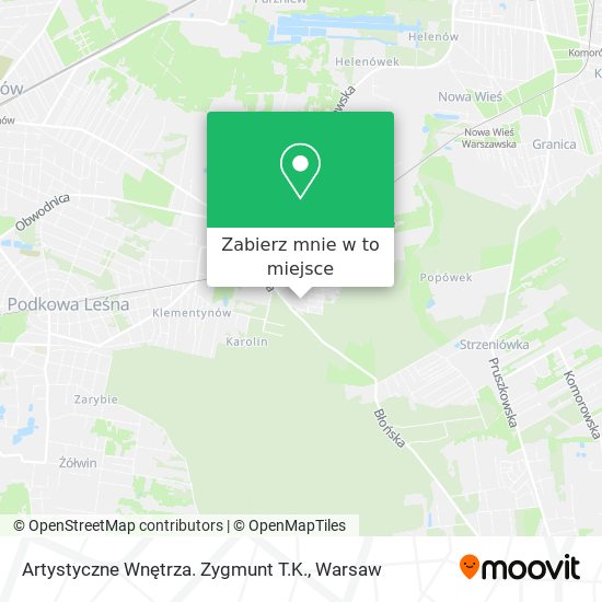 Mapa Artystyczne Wnętrza. Zygmunt T.K.