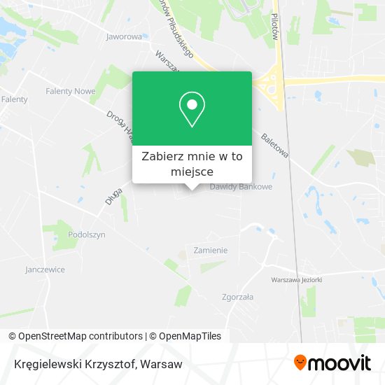 Mapa Kręgielewski Krzysztof