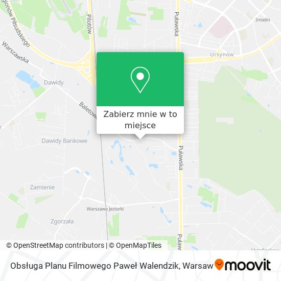 Mapa Obsługa Planu Filmowego Paweł Walendzik