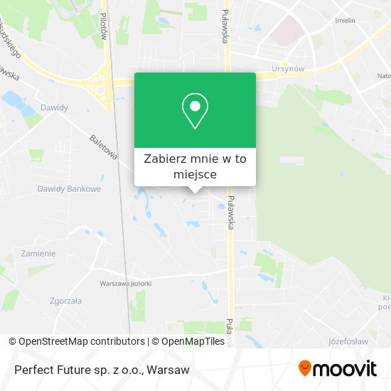 Mapa Perfect Future sp. z o.o.