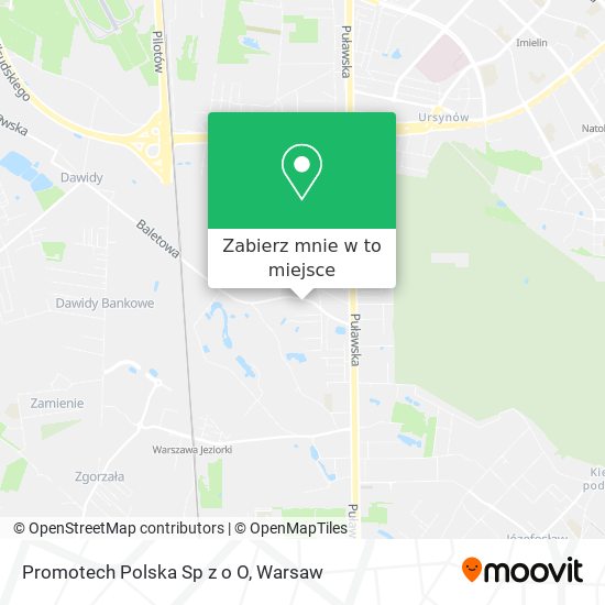 Mapa Promotech Polska Sp z o O