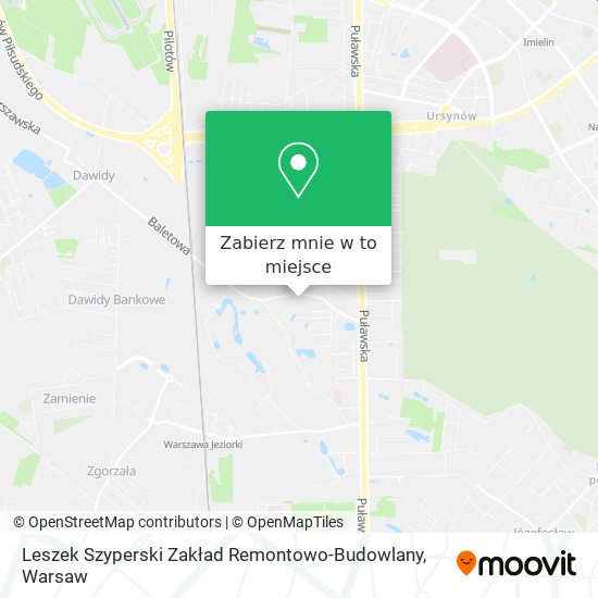 Mapa Leszek Szyperski Zakład Remontowo-Budowlany