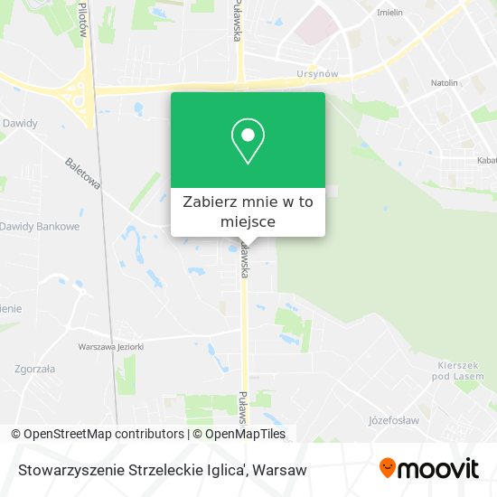 Mapa Stowarzyszenie Strzeleckie Iglica'