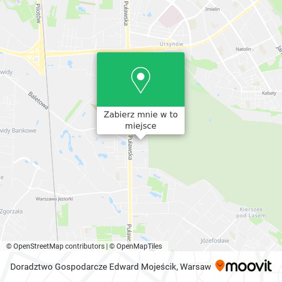 Mapa Doradztwo Gospodarcze Edward Mojeścik