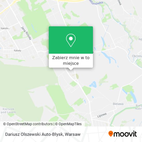 Mapa Dariusz Olszewski Auto-Błysk