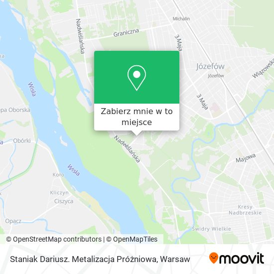 Mapa Staniak Dariusz. Metalizacja Próżniowa