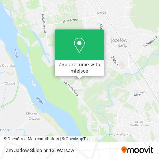 Mapa Zm Jadow Sklep nr 13