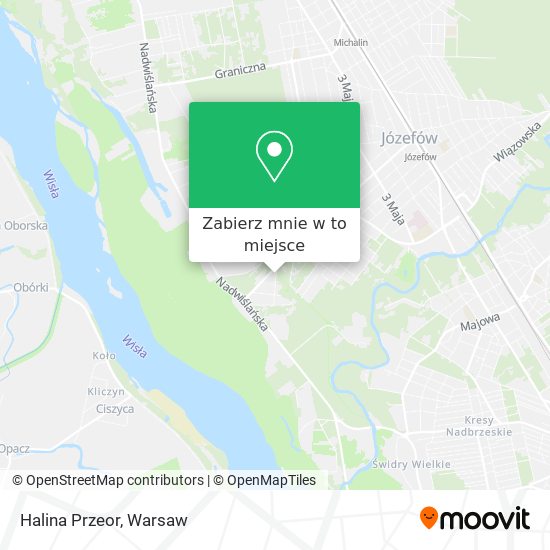 Mapa Halina Przeor