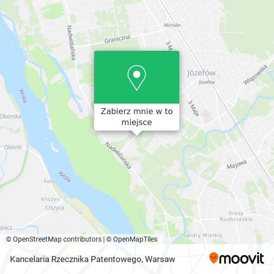 Mapa Kancelaria Rzecznika Patentowego