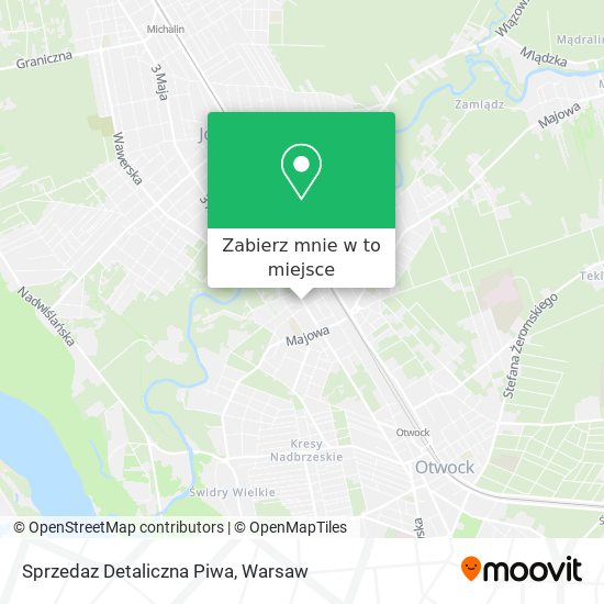 Mapa Sprzedaz Detaliczna Piwa