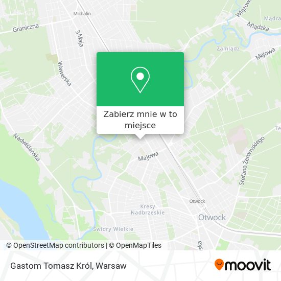 Mapa Gastom Tomasz Król