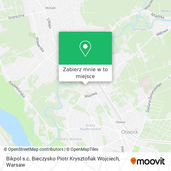 Mapa Bikpol s.c. Bieczysko Piotr Krysztofiak Wojciech