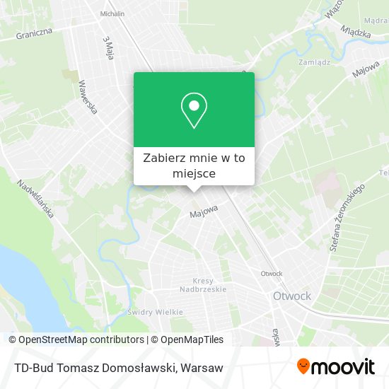 Mapa TD-Bud Tomasz Domosławski