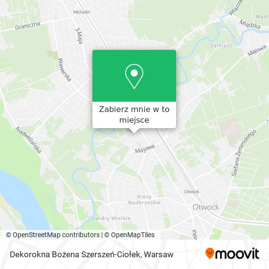 Mapa Dekorokna Bożena Szerszeń-Ciołek