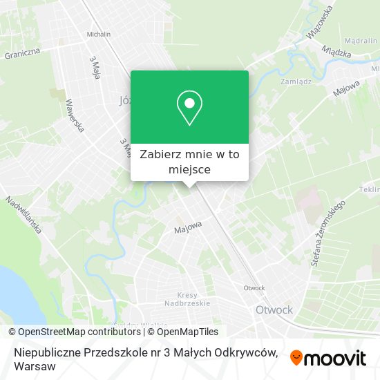 Mapa Niepubliczne Przedszkole nr 3 Małych Odkrywców