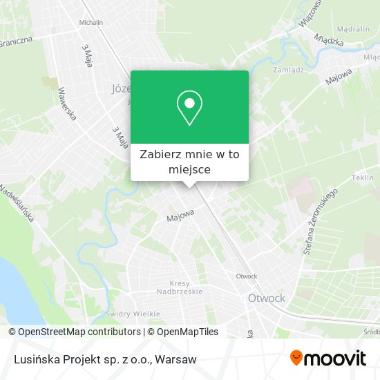 Mapa Lusińska Projekt sp. z o.o.