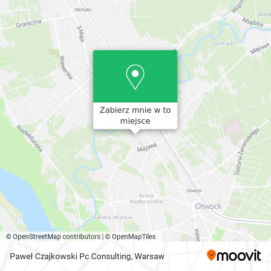 Mapa Paweł Czajkowski Pc Consulting