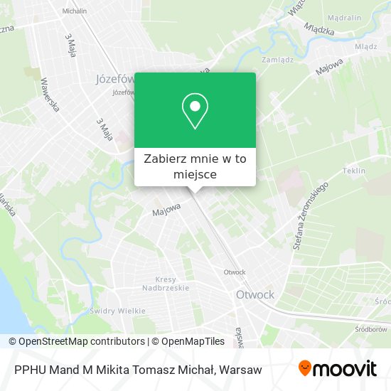 Mapa PPHU Mand M Mikita Tomasz Michał