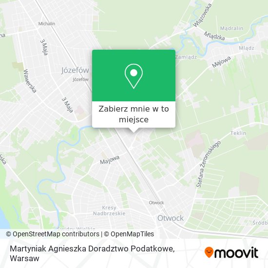 Mapa Martyniak Agnieszka Doradztwo Podatkowe