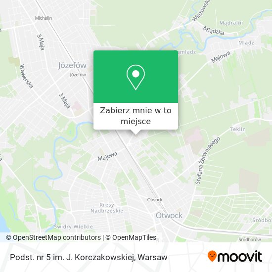 Mapa Podst. nr 5 im. J. Korczakowskiej