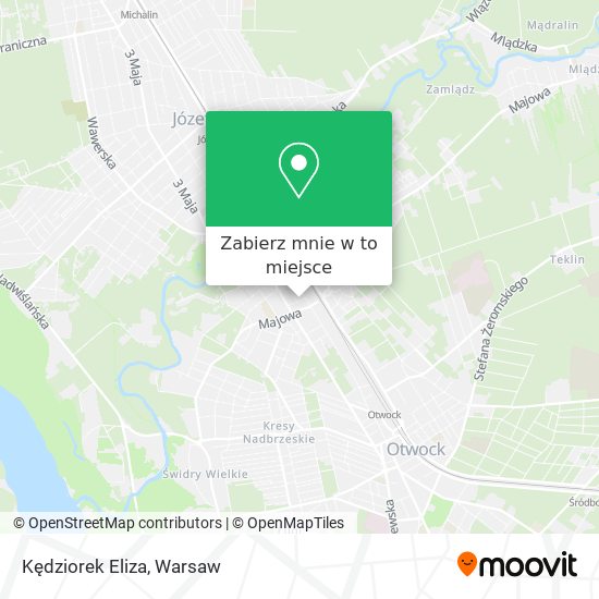 Mapa Kędziorek Eliza