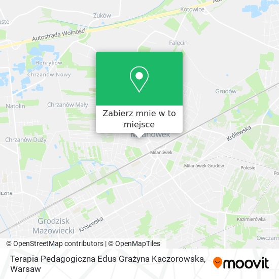 Mapa Terapia Pedagogiczna Edus Grażyna Kaczorowska