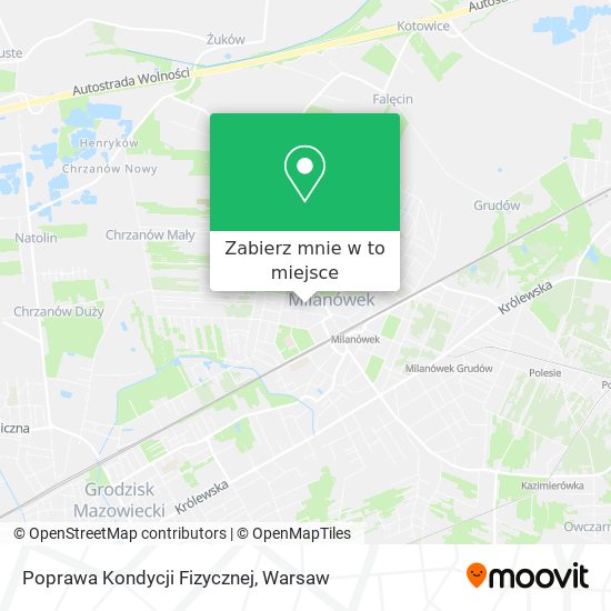 Mapa Poprawa Kondycji Fizycznej