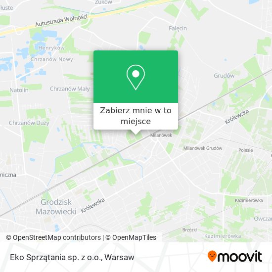 Mapa Eko Sprzątania sp. z o.o.