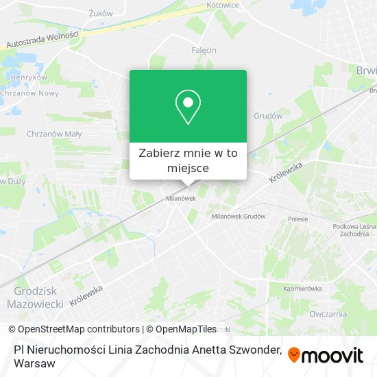 Mapa Pl Nieruchomości Linia Zachodnia Anetta Szwonder