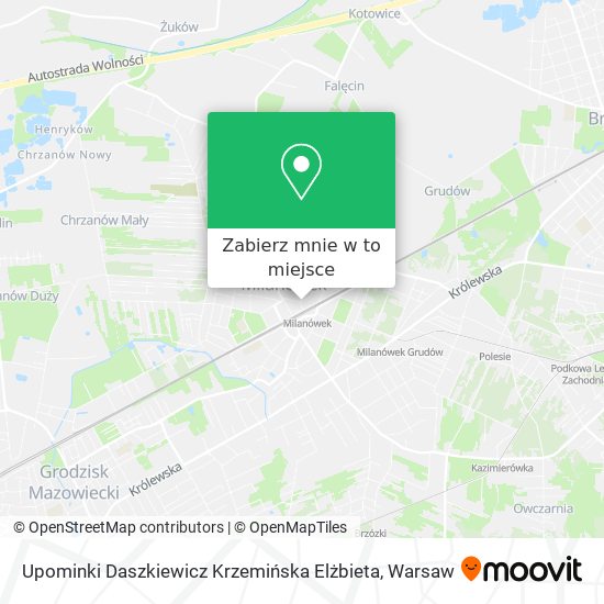 Mapa Upominki Daszkiewicz Krzemińska Elżbieta