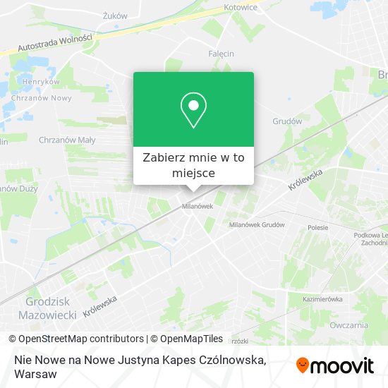 Mapa Nie Nowe na Nowe Justyna Kapes Czólnowska