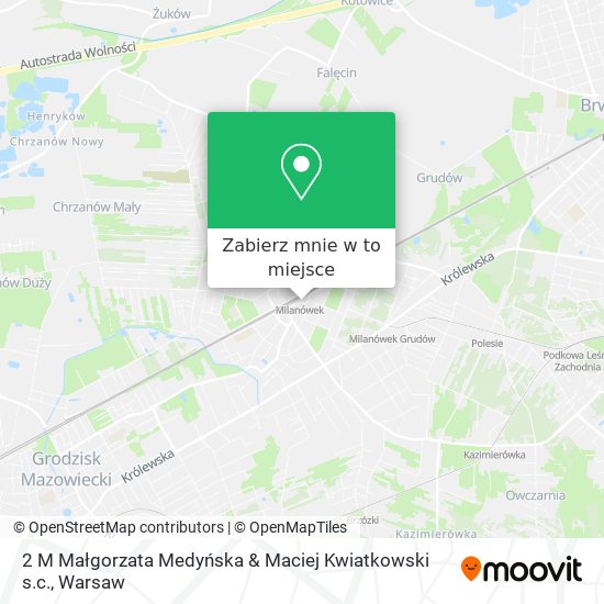 Mapa 2 M Małgorzata Medyńska & Maciej Kwiatkowski s.c.