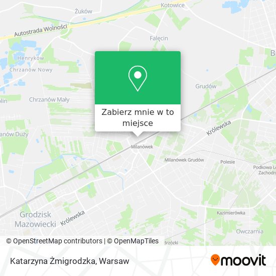 Mapa Katarzyna Żmigrodzka