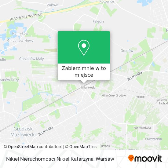 Mapa Nikiel Nieruchomosci Nikiel Katarzyna