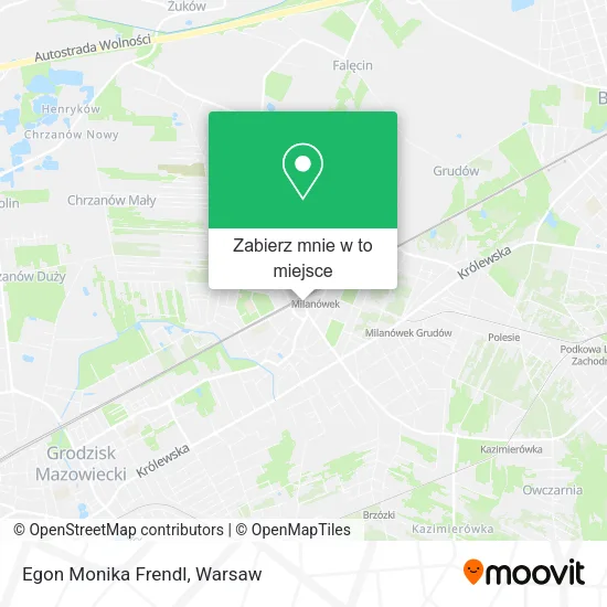 Mapa Egon Monika Frendl