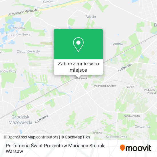 Mapa Perfumeria Świat Prezentów Marianna Stupak