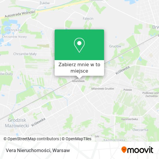 Mapa Vera Nieruchomości