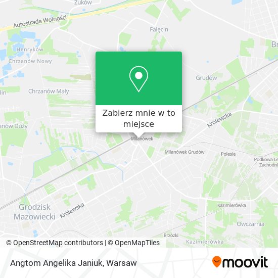 Mapa Angtom Angelika Janiuk